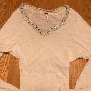 Women’s sequin knit sweater